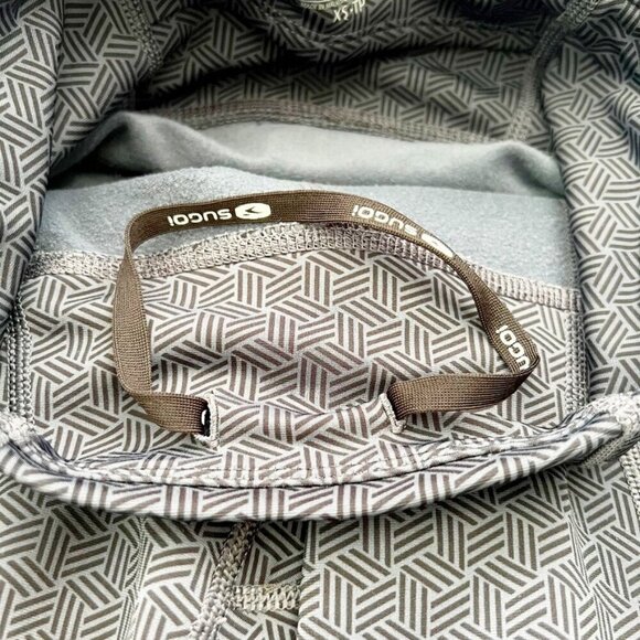 Sugoi Leggings Women's XS Midzero Thermal Running Tights Fleece Lined Geo Print - Picture 5 of 14